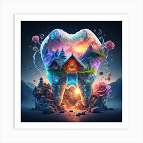 Dreaming Of A Tooth Art Print