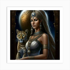 Egyptian Goddess 7 Art Print