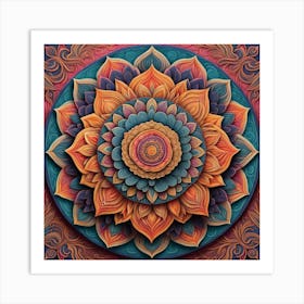 Mandala 2 Art Print