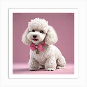 Poodle Art Print