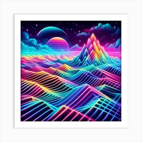 Psychedelic Art 1 Art Print