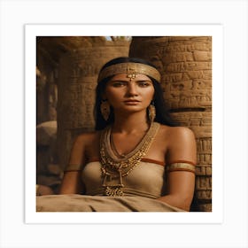 Egyptian Woman 3 Art Print