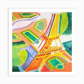 Paris Eiffel Tower 1 Art Print