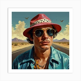 Leonardo Lightning Fear And Loathing Art 1 Art Print