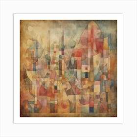 Untitled, Paul Klee Art Print Art Print