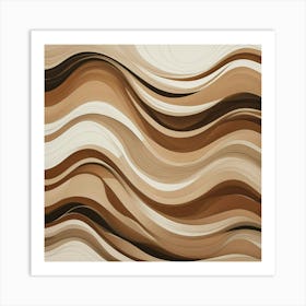 Wavy Waves Art Print