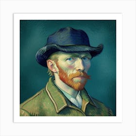 A Van Goghian Portrait Art Print