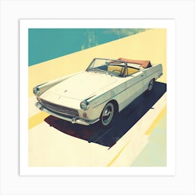 Vintage Convertible Art Print