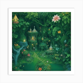 Fairytale Forest Art Print