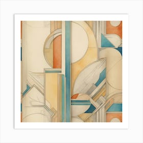 Abstract Painting 3 Art Print