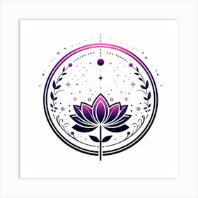 Lotus Flower 115 Art Print