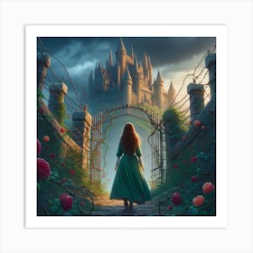 The Beast's castle Art Print