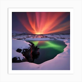 Aurora Borealis 196 Art Print