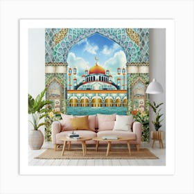 Muslim Mosque Art Print