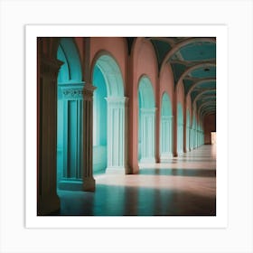 Hallway Of Arches Art Print