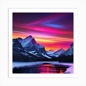 Aurora Borealis 145 Art Print