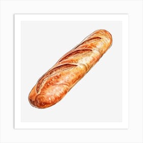 French Bread Art Print