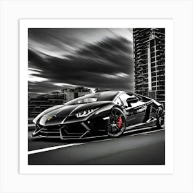 Lamborghini 77 Art Print