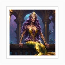 Mermaid 2 Art Print