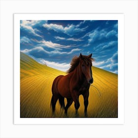 Beautiful Horse 1 Art Print