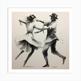 Dancers Art Print