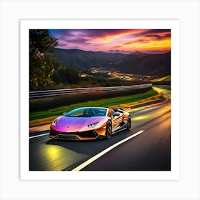 Lamborghini 7 Art Print