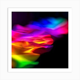 Colorful Brightness Colors Vibrant Pastel Power Gradient Vivid Luminous Radiant Bright S (11) Art Print