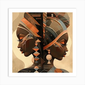 African Women 4 Art Print