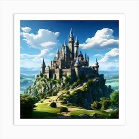 Cinderella Castle 2 Art Print