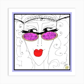Queens In The Game Jessica Stockwell 11  by Jessica Stockwell Art Print