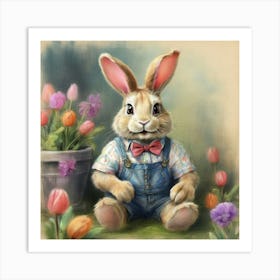 Easter Bunny 4 Art Print