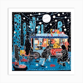 Night In The City 7 Art Print