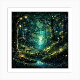 The Emerald Enchantment Art Print