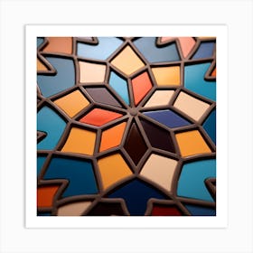 Mosaic Mosaic Mosaic Art Print