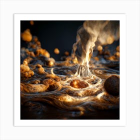 Saganshax Matter kneading Art Print