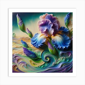 Irises Art Print