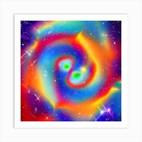 Spiral Galaxy Art Print