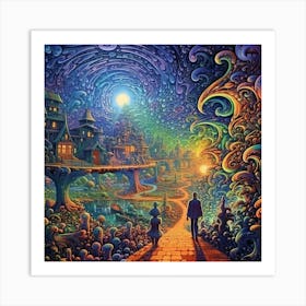 Coolfunnyguy31 Deep Dream Art Deep Dream Is A Neural Network Vi 2830f93b 89d2 438d 999b A5dde4e38a51 Art Print