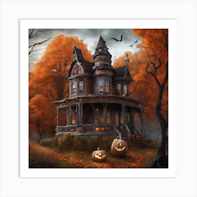 Haunted House 11 Art Print