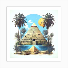 Pyramid Art Print