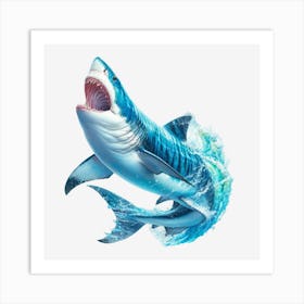 Great White Shark 1 Art Print