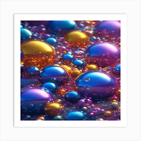 Bubbles Art Print