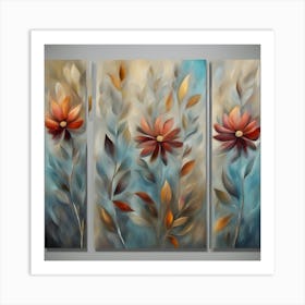 Flower Painting 1 Art Print