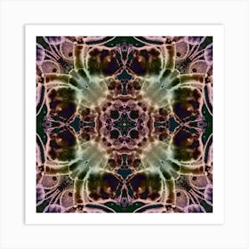 Watercolor Abstract Pattern And Texture Art Print