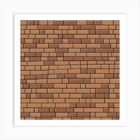 Brick Wall 5 Art Print