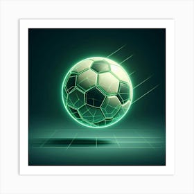 Soccer Ball 2 Art Print