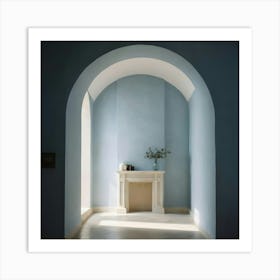 Blue Room Art Print