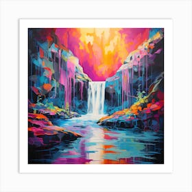 Waterfall 3 Art Print