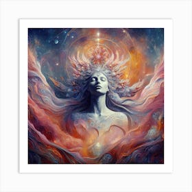 Psychedelic Painting 1 Art Print