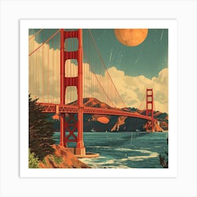 Golden Gate Bridge 1 Art Print